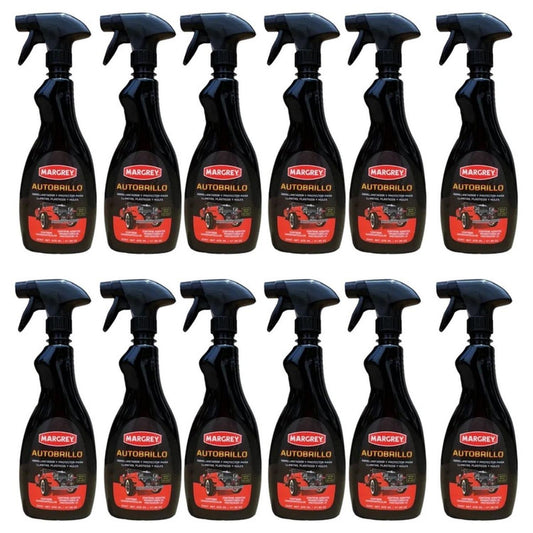 Auto Brillo Atomizable 600 ml Margrey Caja 12 Piezas - Flash Sales