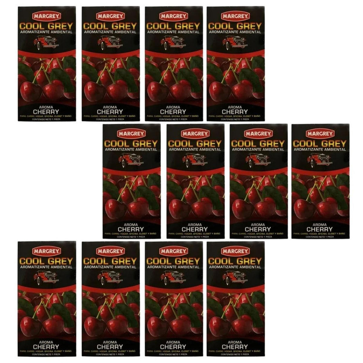 Cool Grey Aroma Cherry Margrey Caja 12 Piezas - Flash Sales