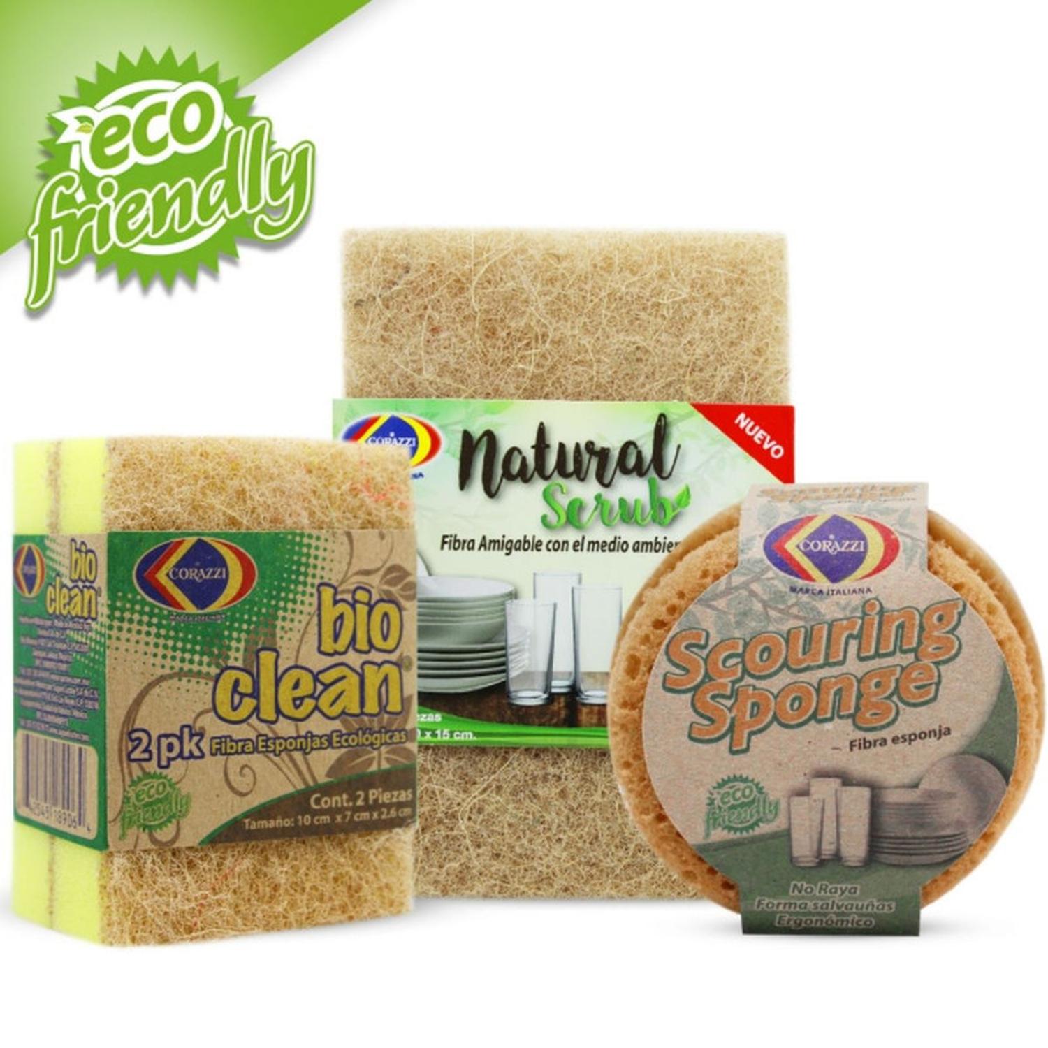 Fibra Esponja Coco Corazzi Salvauñas Ecode 24 Paquetes - Flash Sales