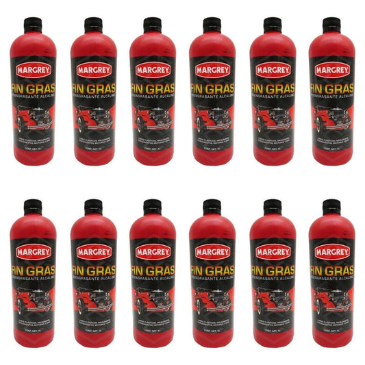 Fin Gras Margrey 1 L Desengrasante Motor Caja 12 Piezas - Flash Sales