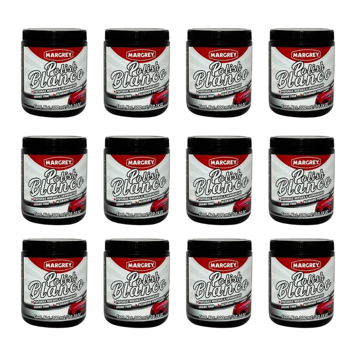 Polish Blanco Margrey 300 g Pulimento Fino Caja 12 Piezas - Flash Sales
